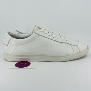 Oliver Cabell Men's Low 1 White Leather Sneakers Size 43 EU/ 10 US *SEE PHOTOS*